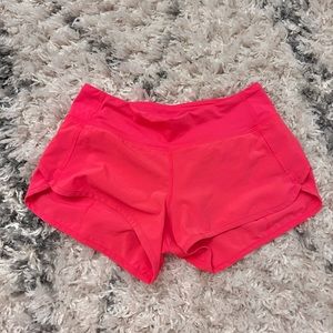 Lululemon Speed Up Shorts size 2